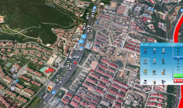 预案标绘推演三维电子沙盘